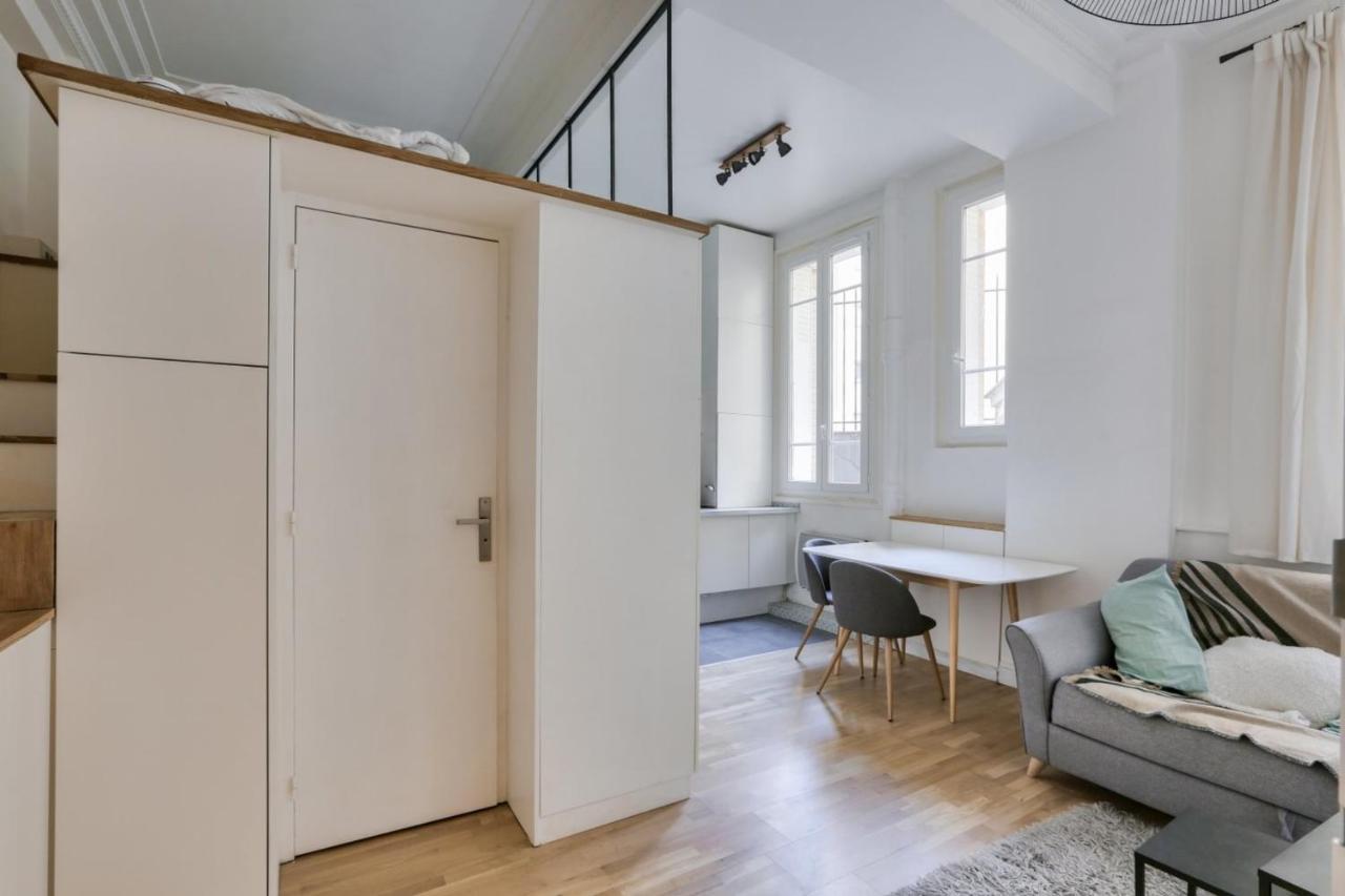 Charming Studio - Paris 18Th District Lejlighed Eksteriør billede